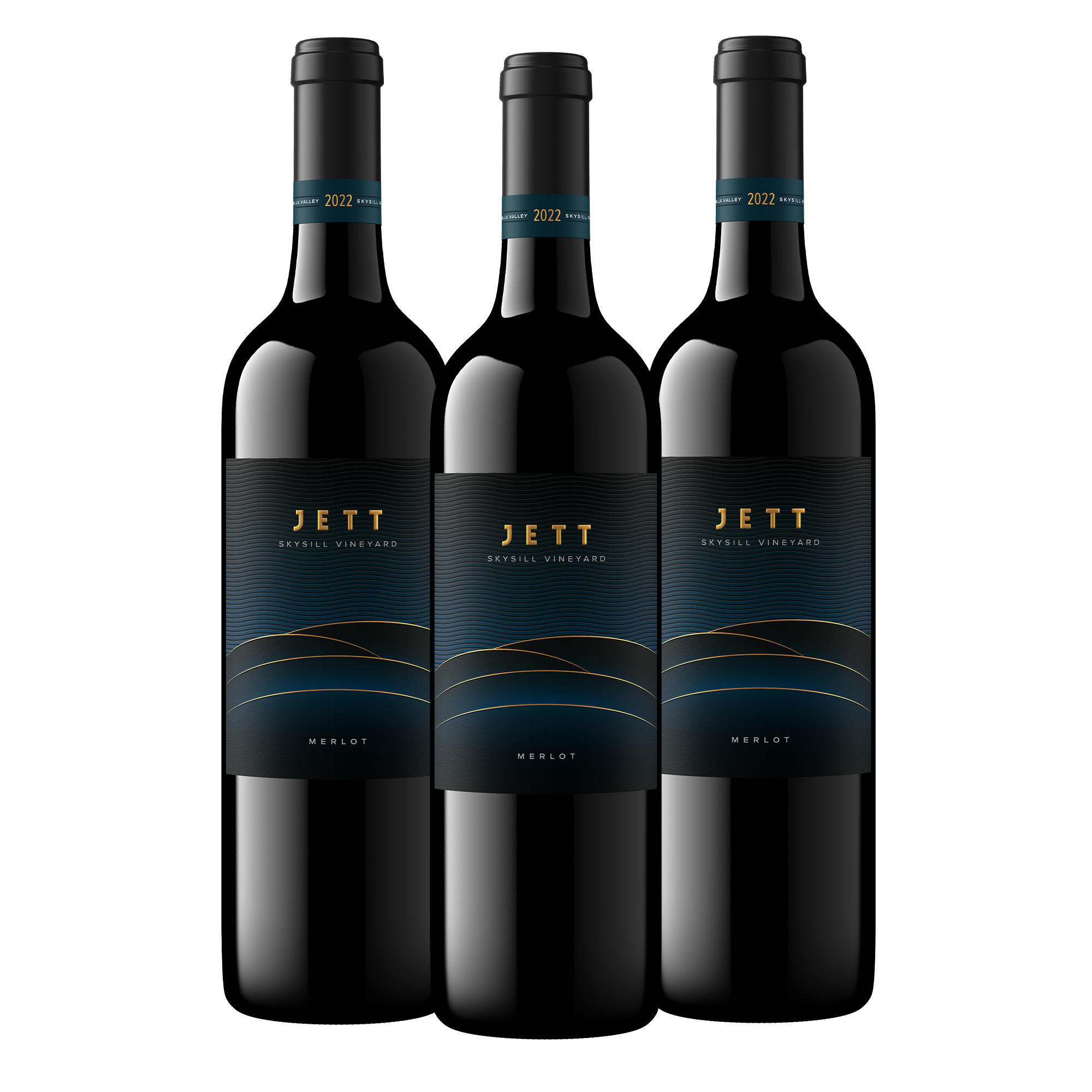 Jett Skysill Merlot 3-Bottle Set